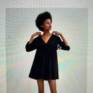 Zara Puff Sleeve Dress